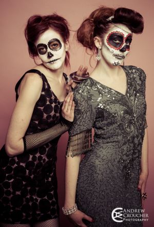 Day of the dead - Dia de Muertos - Mystique Rose and Nadine Groat - Andrew Croucher Photography 3.jpg